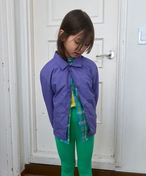 5106. 베이직 나일론 점퍼 _ 퍼플