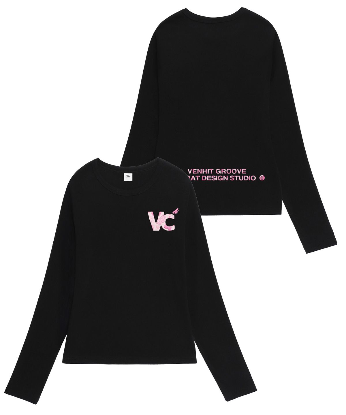 벤힛(VENHIT) VC 시그니처 자수 슬림핏 롱슬리브[CAMO]