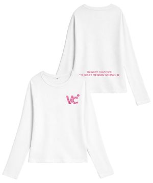 VC 시그니처 자수 슬림핏 롱슬리브[LPD]
