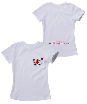 VC 시그니처 자수 슬림 반팔티[UK]