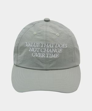 심플 클래식 레터링 베이직 소프트 코튼 자수 볼캡 [그린]