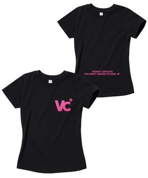 VC 시그니처 자수 슬림핏 반팔티[BSC]