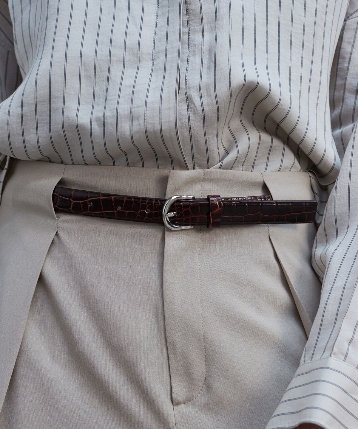 베르데마르(VERDEMAR) Heritage Croc Belt