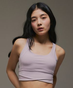 서포티브 크로스 소프트 브라탑 라벤더