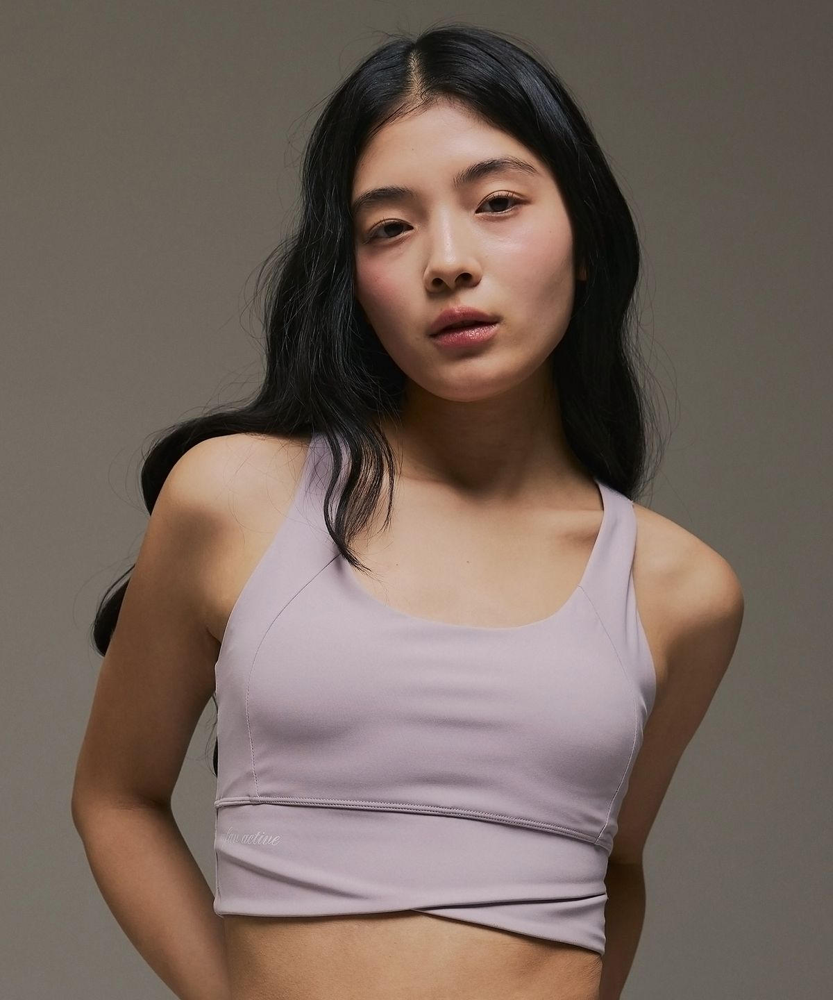 엠페브(MFAV) 서포티브 크로스 소프트 브라탑 라벤더