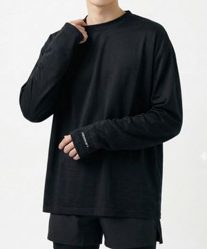 UV 쿨링 액티브 티셔츠 블랙