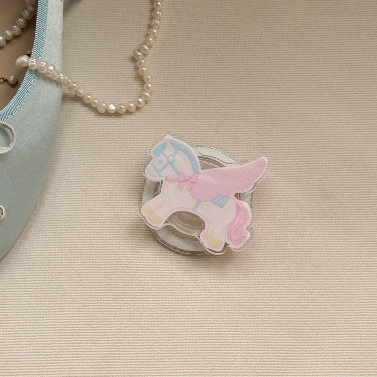 메이드모먼(MADEMOMENT) dreamy pony 디자인 [맥세이프 아크릴스마트톡]