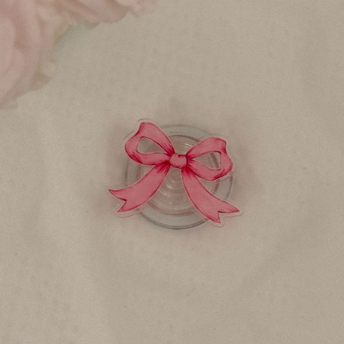 메이드모먼(MADEMOMENT) flower ribbon 디자인 [맥세이프 아크릴스마트톡]