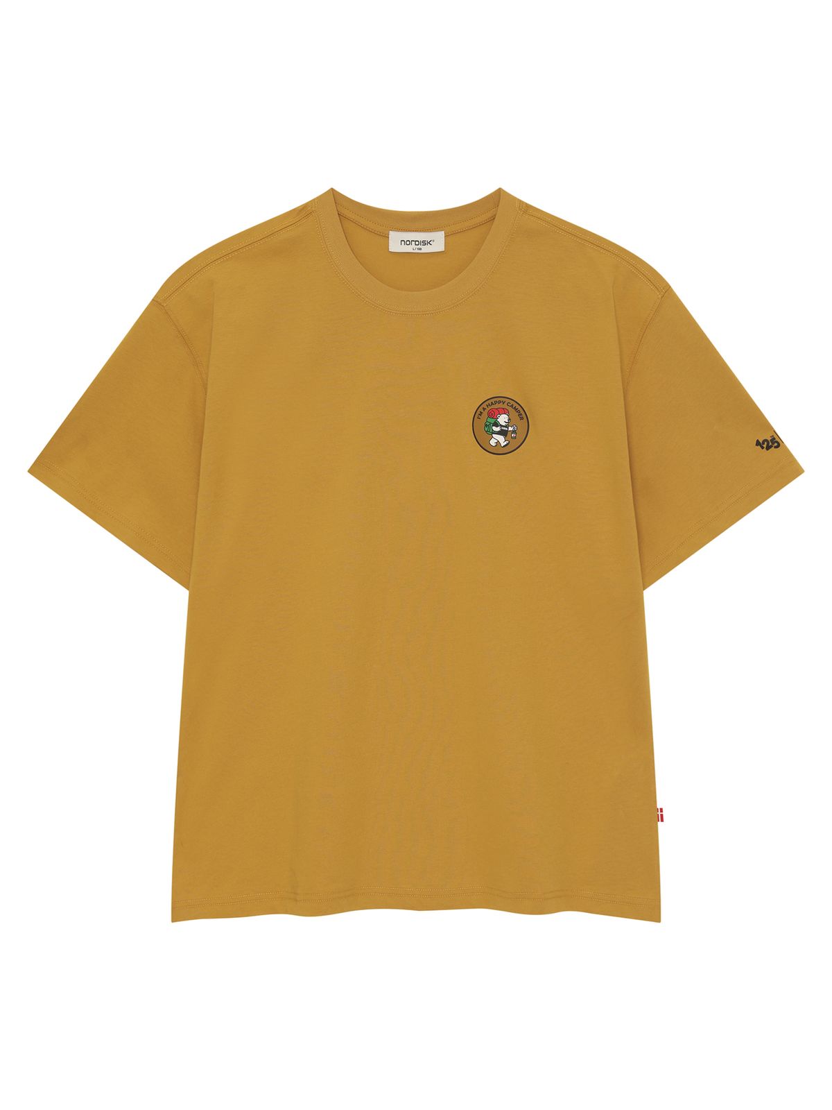 노르디스크(NORDISK) 125 캠핑 반팔 티셔츠 - U_Yellow