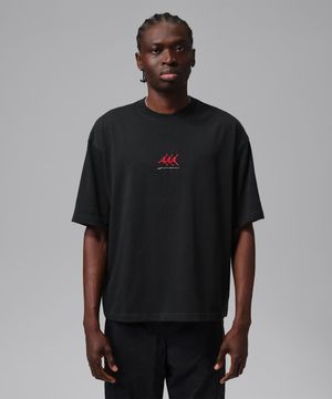 조던 플라이트 오버사이즈 그래픽 티셔츠 M - 블랙 / IF3133-010