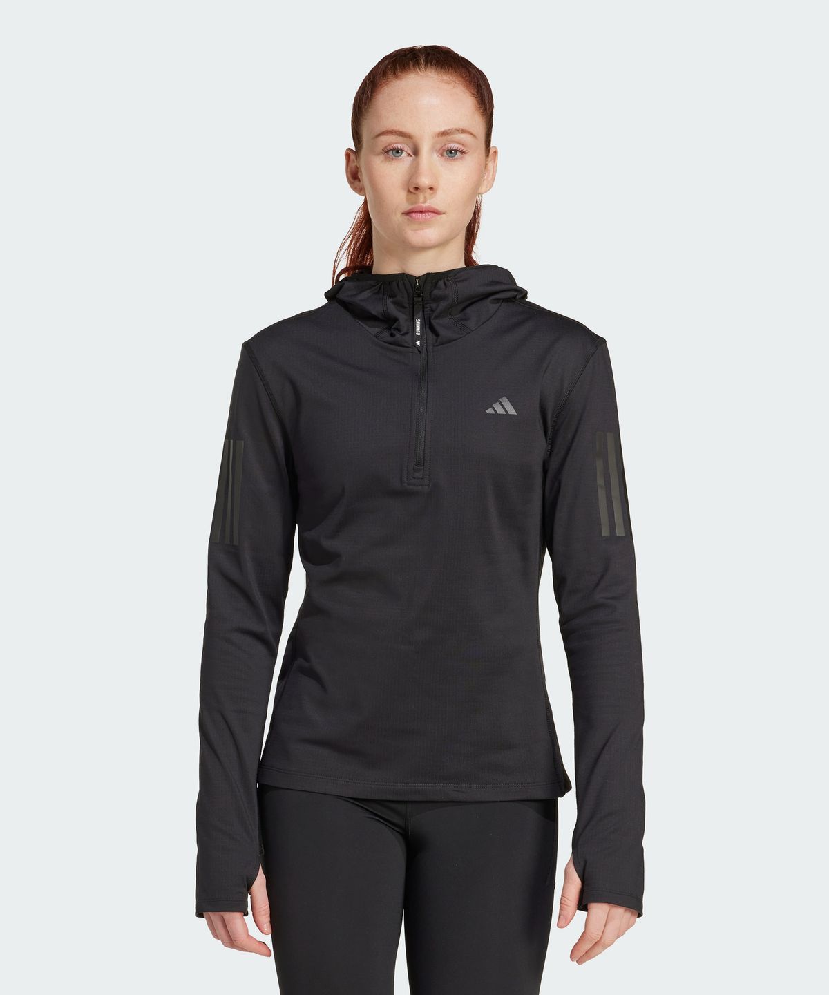 아디다스(ADIDAS) 오운 더 런 윈터라이즈 후드 하프 지퍼 JP3821