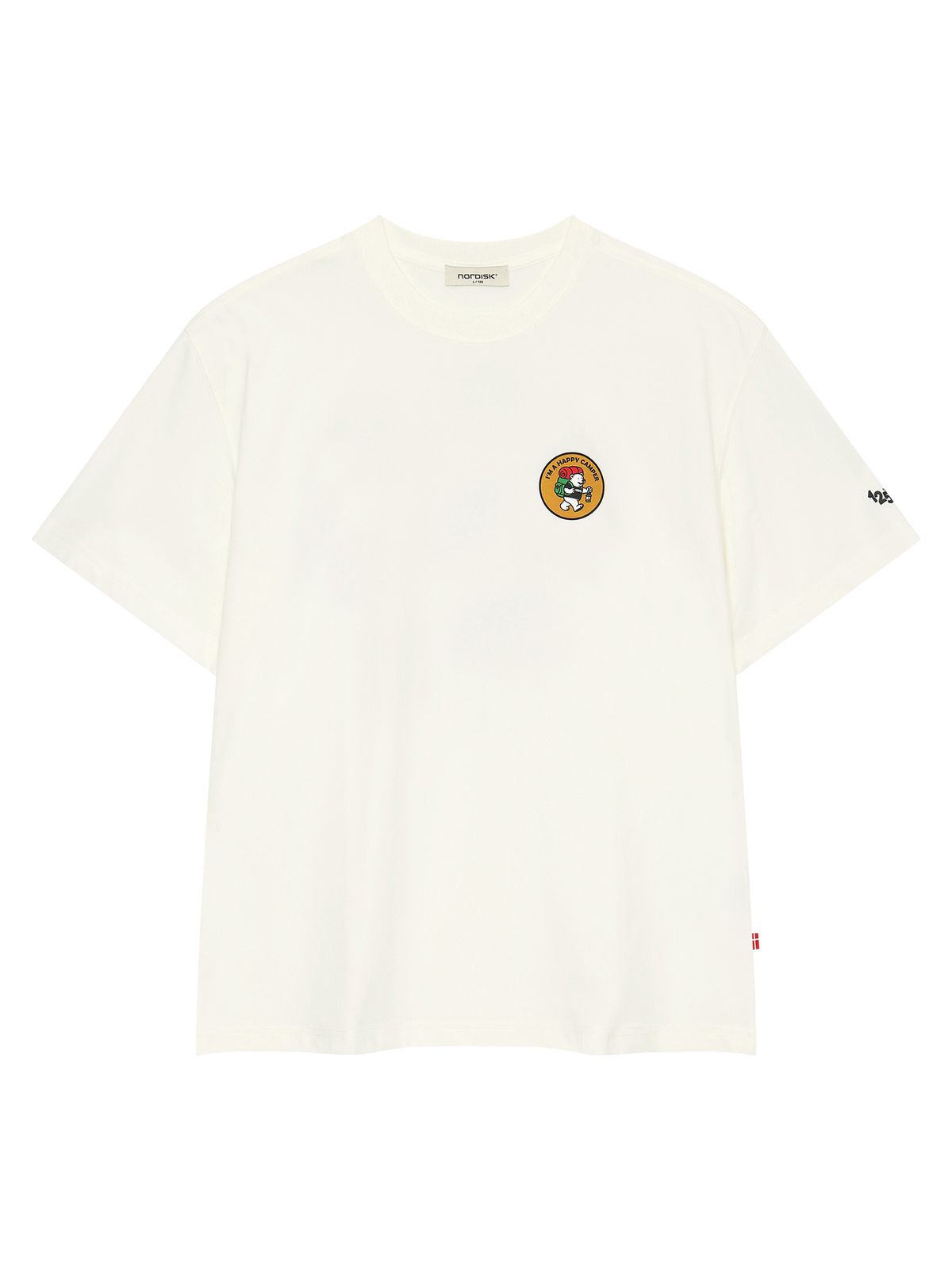 노르디스크(NORDISK) 125 캠핑 반팔 티셔츠 - U_Off White