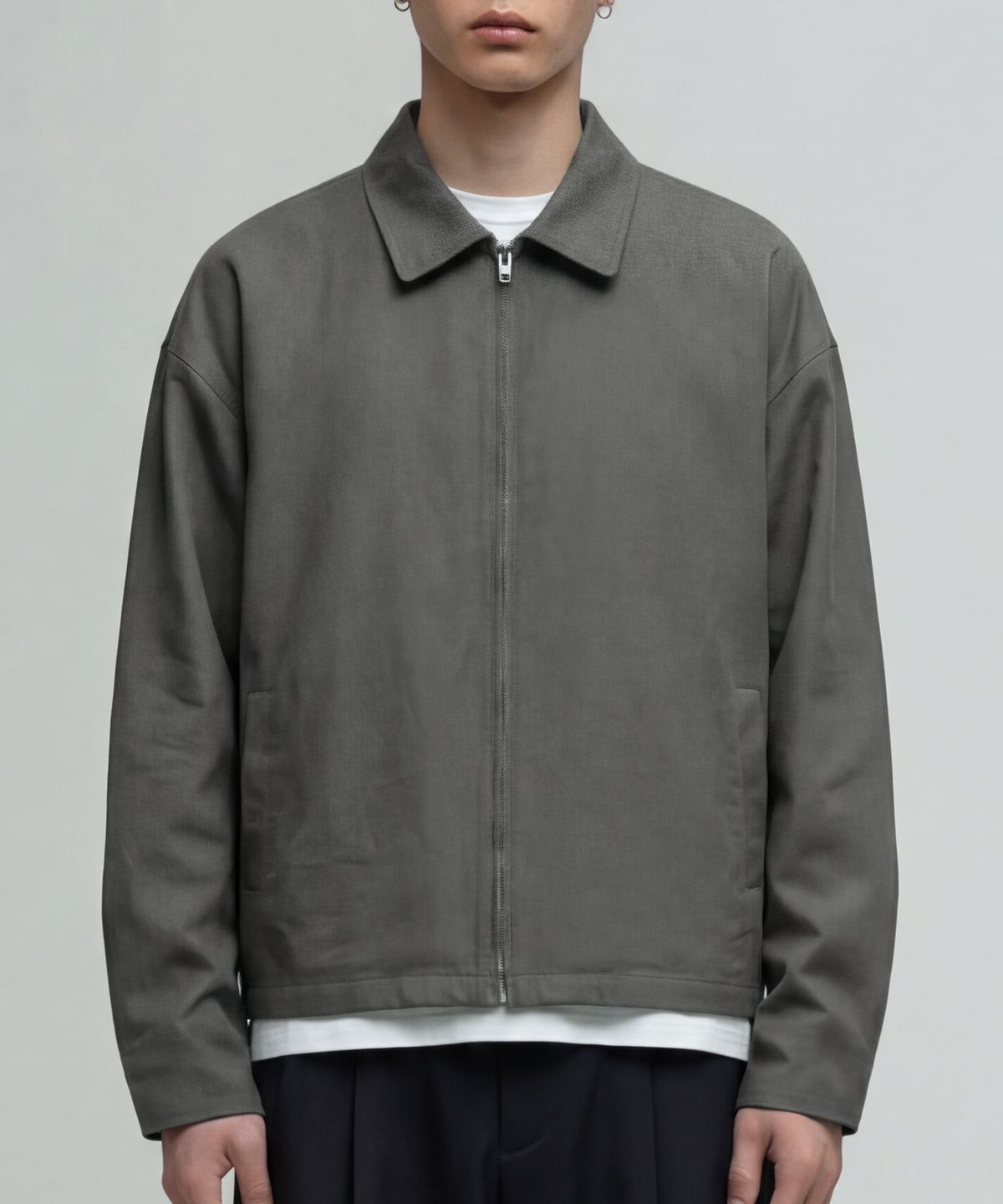 베리베인(VERYVAIN) SIGNATURE BOSTON JACKET (GRAY)