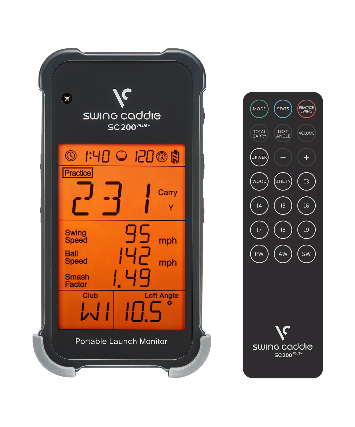 보이스캐디(VOICE CADDIE) SC200 PLUS+ 론치모니터 (스윙분석기)