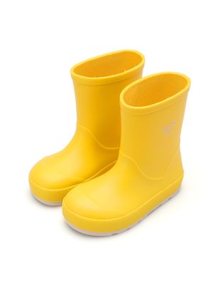 요기 너티코 레인부츠 라임 옐로우