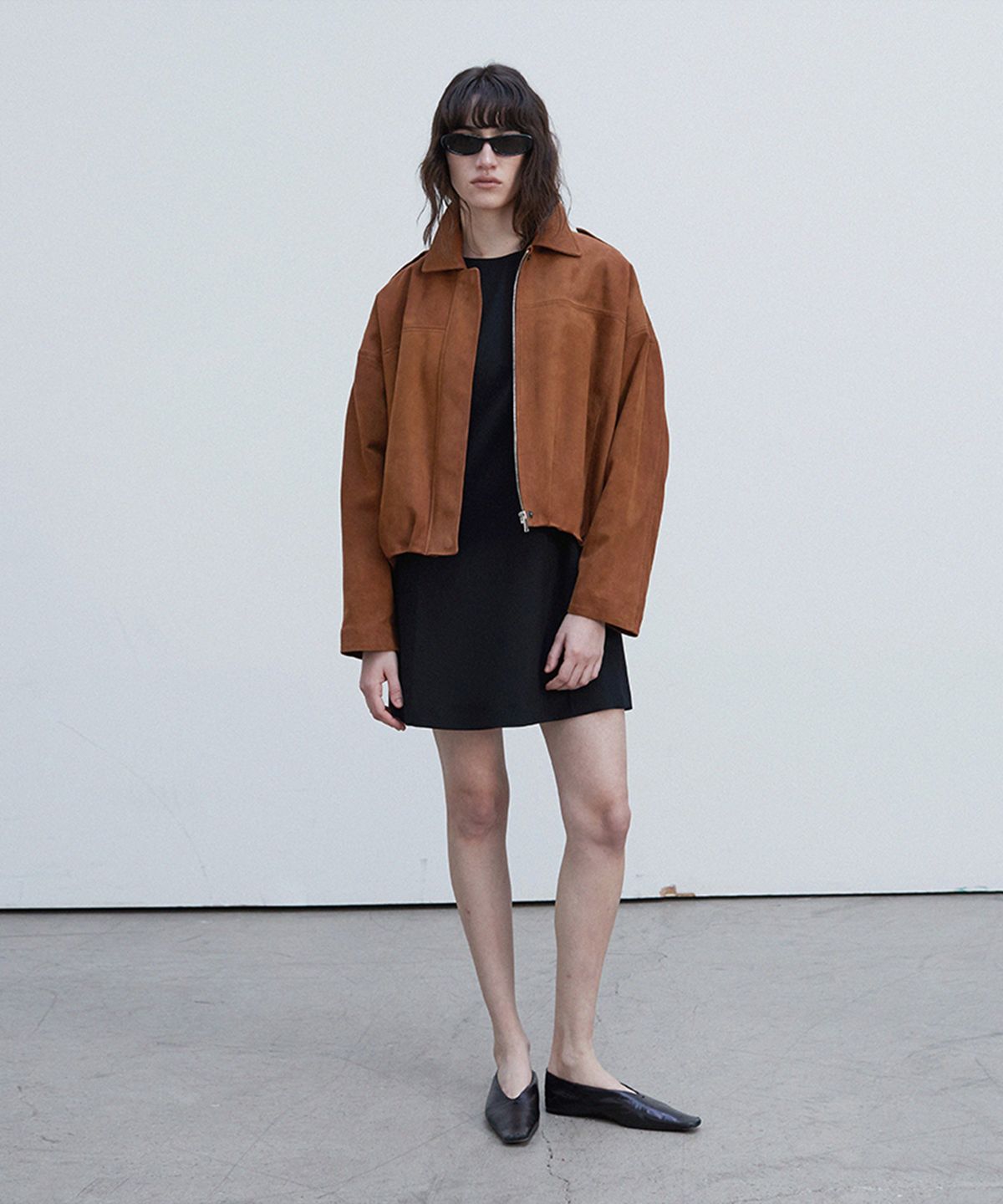 베르데마르(VERDEMAR) Suede Balloon Jacket _Camel
