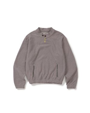 Surface fleece pullover / Rose ash