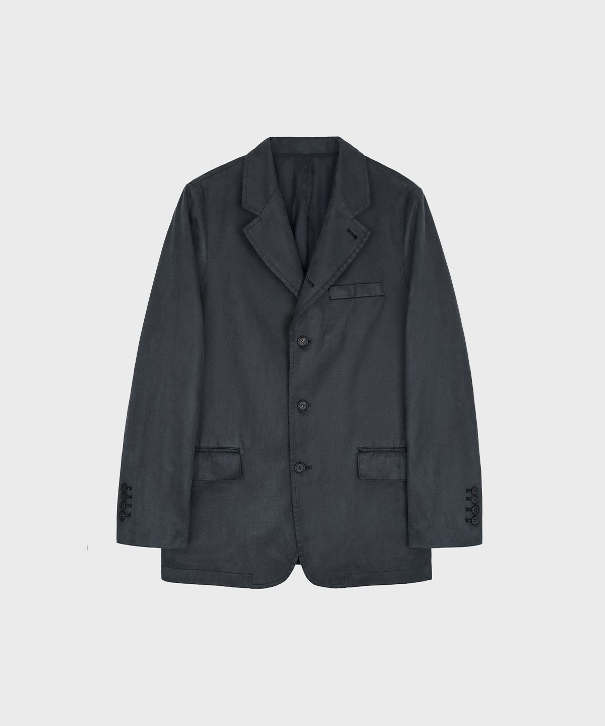 서피스에디션(SURFACE EDITION) JUDE FAUX LEATHER BLAZER