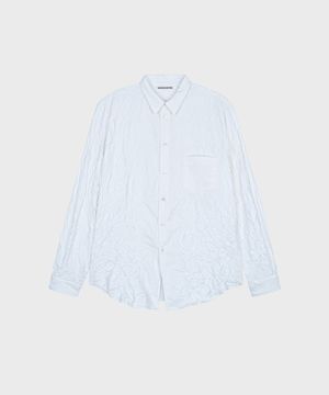 CREASED SHIRT WHITE