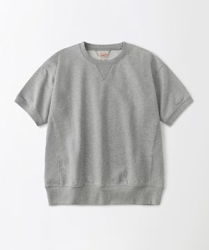 AUTHENTIC COMFORT HALF SWEAT_3%MELANGE GRAY