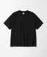 VINTAGE HENLEY NECK HALF SLEEVE TEE_BLACK