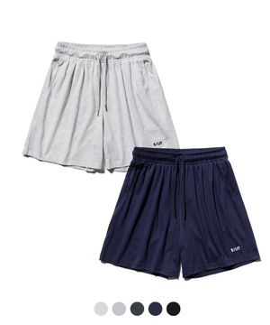 베이직 로고 쿨 소프트 하프팬츠 2PACK