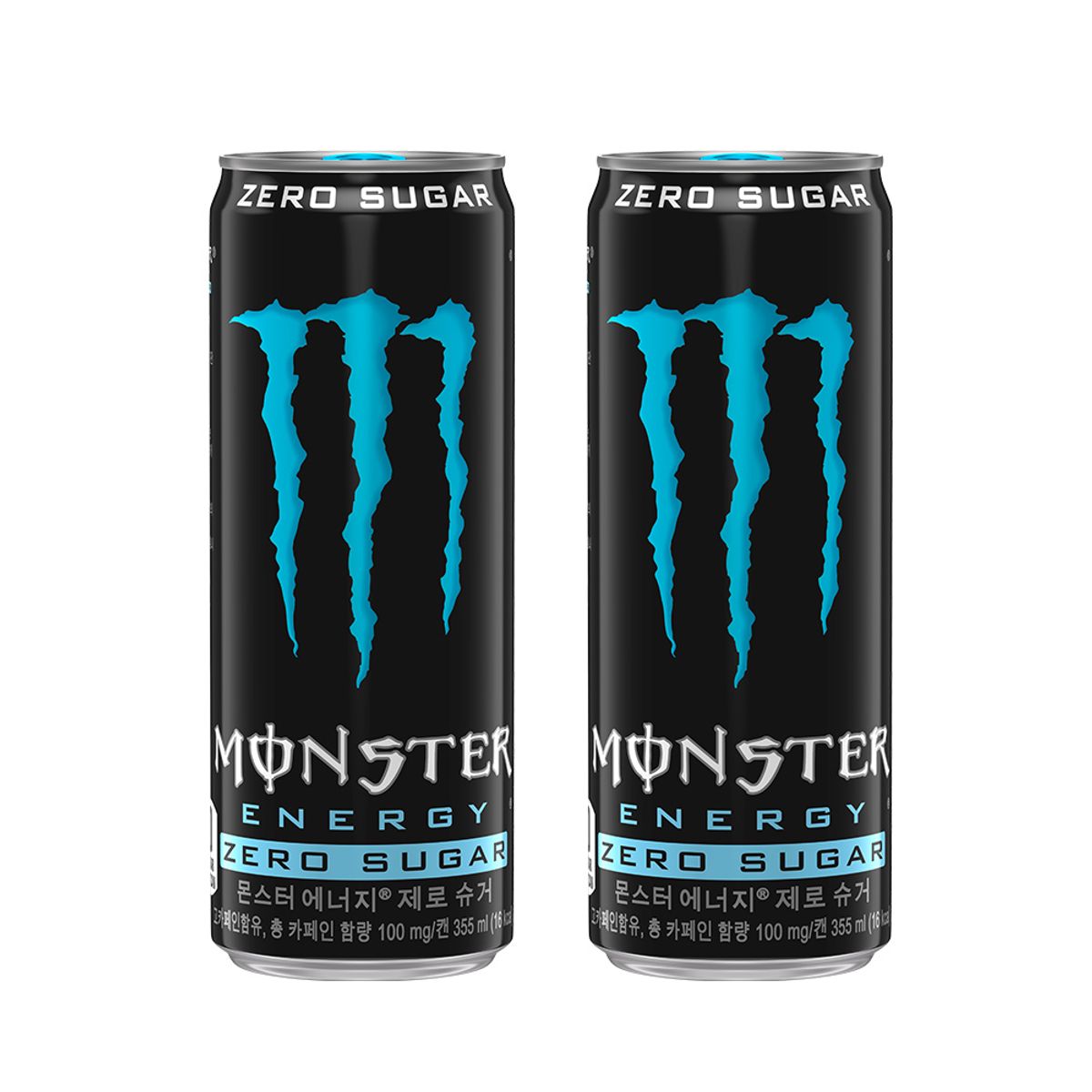 파워에이드(POWERADE) 몬스터 에너지 제로슈거 355CAN X24