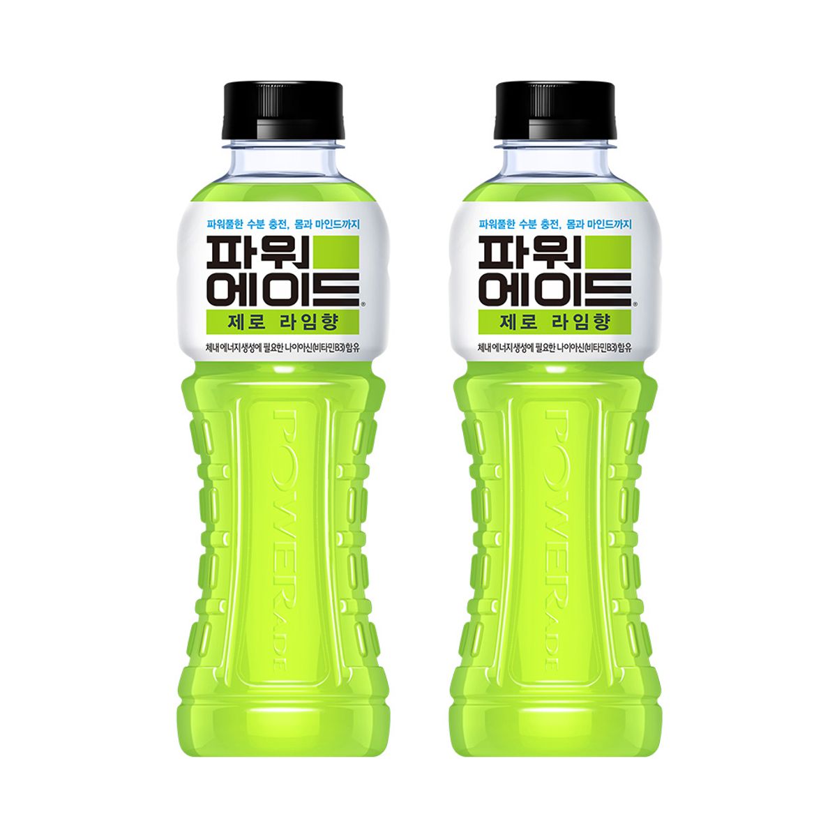 파워에이드(POWERADE) 파워 제로 라임향 600PET X20