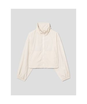 패커블 하이넥 윈드브레이커  아이보리