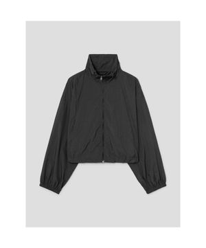 패커블 하이넥 윈드브레이커  애쉬