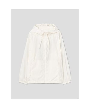 패커블 후드 윈드브레이커  화이트