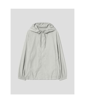 패커블 후드 윈드브레이커  카키