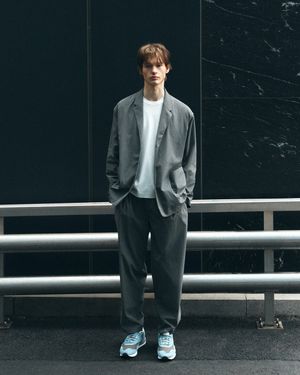 액티브 스트레치 셋업 그레이 BNFMEA269GY_BNFMTA369GY