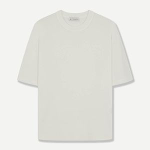 비스코스 쿨 라운드 반팔 니트 아이보리 BNFMSW874IV