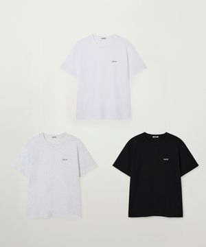 [3PACK] 에센셜 반팔 티셔츠