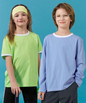 [2PACK] 스트라이프 키즈 티셔츠 XUL2TS1305_XUL1TL1302