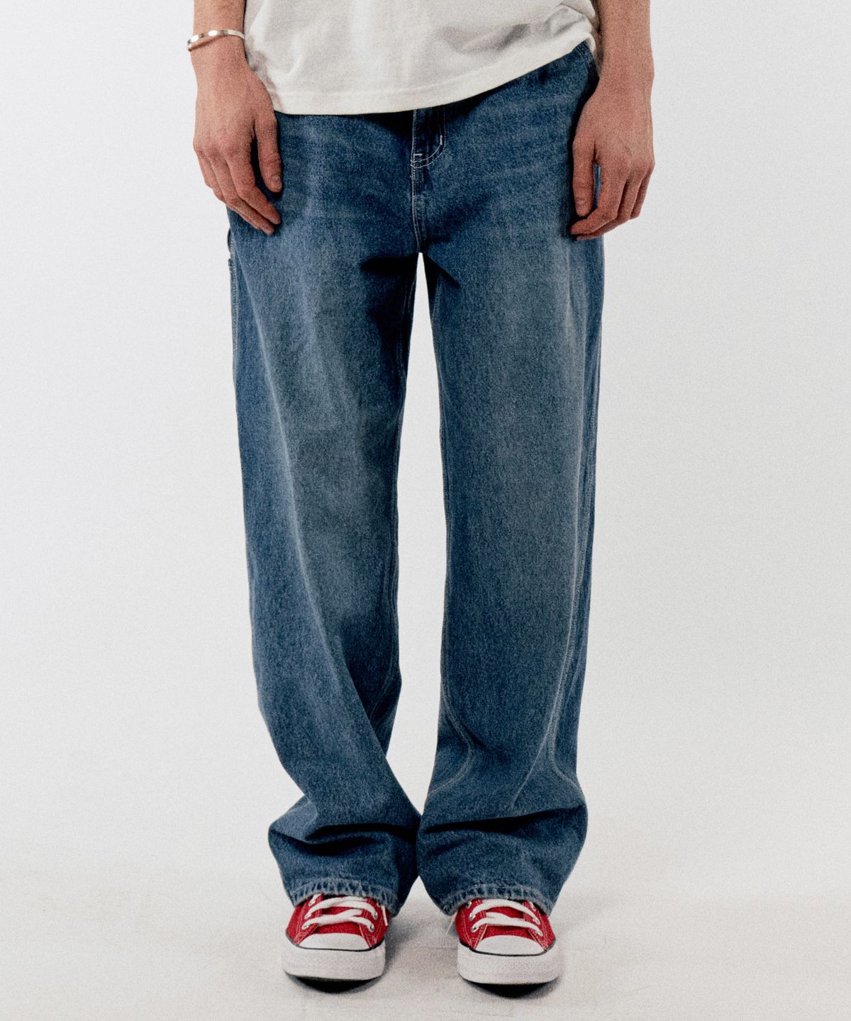 골든선샤인(GOLDEN SUNSHINE) TRIPPLE CARPENTER DENIM PANTS_CLASSIC BRIGHT