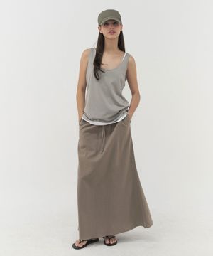 썸머 린넨 맥시 스커트 (3색상)