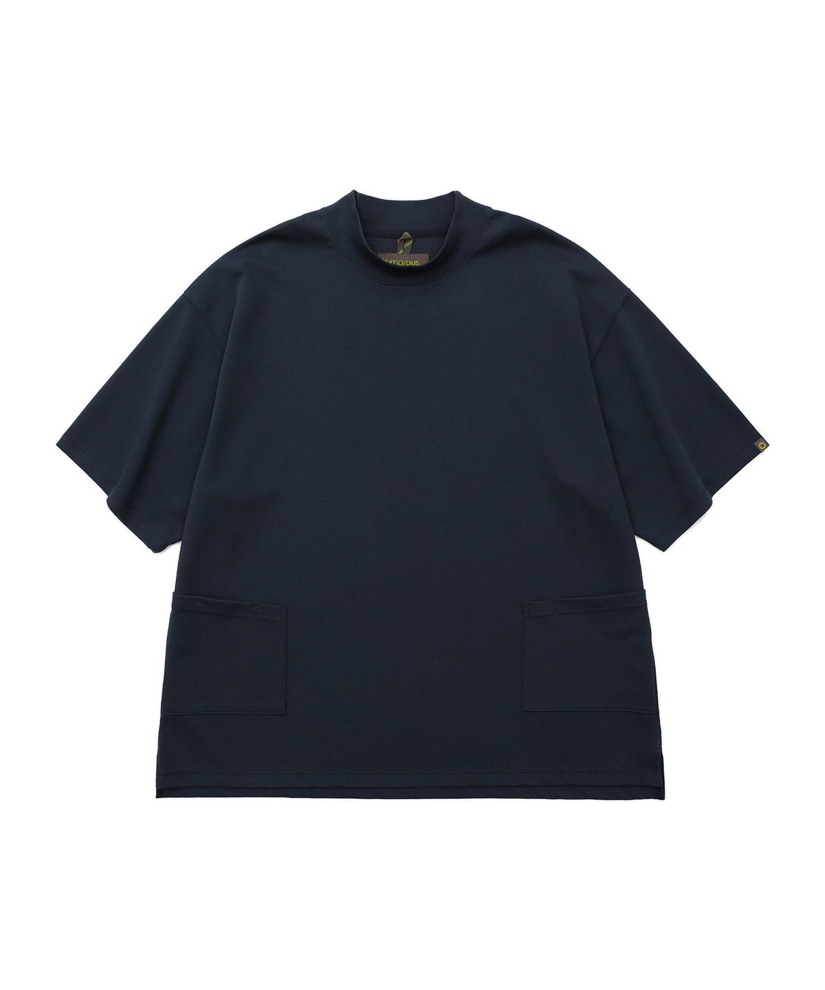 휴머러스 어카운트(HUMOROUS ACCOUNT) ATHLETIC MOCKNECK H/S TEE / NAVY