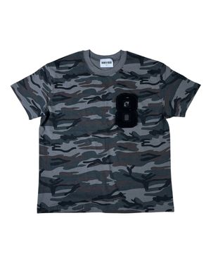 Eight Camouflage T-Shirt ((gray))