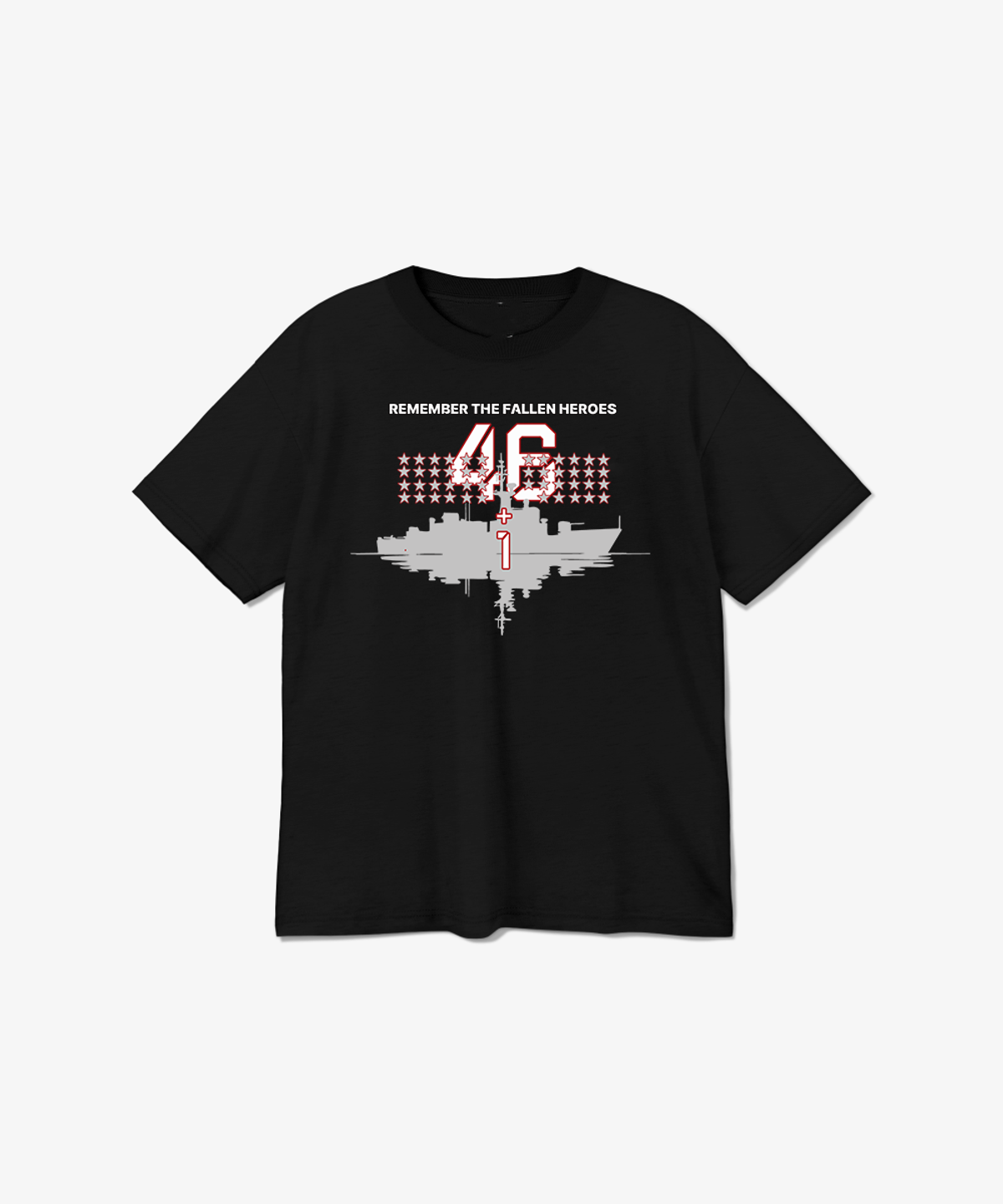 메이드한멋(MADEHANMUT) 천안함 46+1HERO 반팔티셔츠