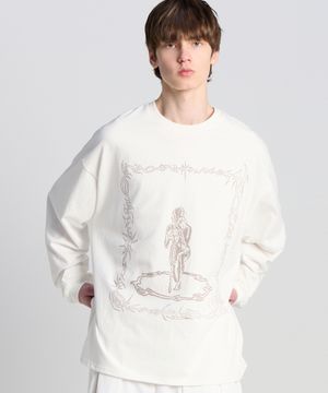 썬 라이즈 롱 슬리브 화이트