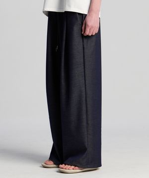 TR 데님 ST 오픈 와이드 팬츠