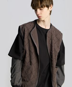 빈티지 캠퍼 조끼