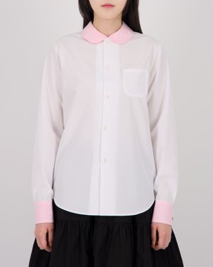 NATURAL WRINKLE GINGHAM SHIRT