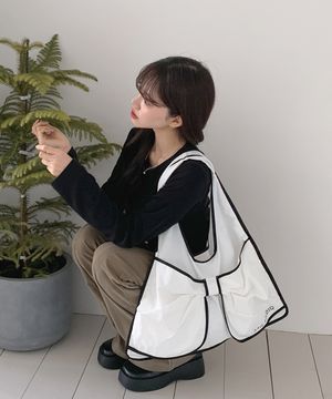 위스퍼 리본 백 (3-Way) / 에어리 시리즈 오리지널_ [클라우드 밀크]