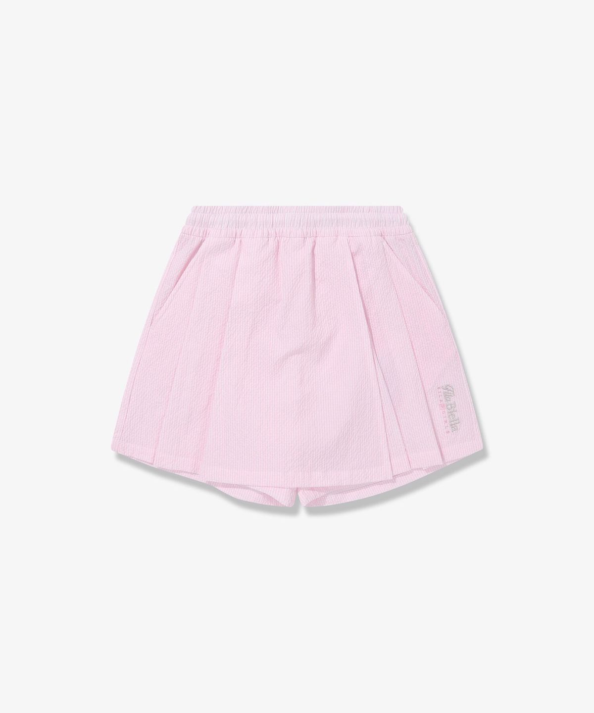 휠라 키즈(FILA KIDS) 시어서커 플리츠 쇼츠