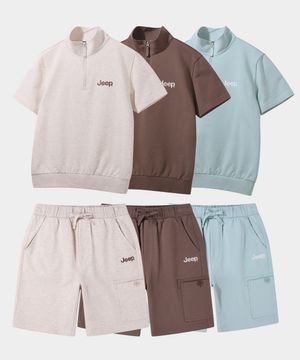 엠로고  반넥 썸머 셋업 - 6colors