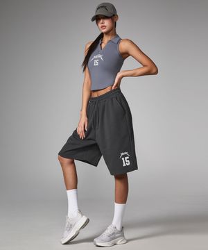 NX 우먼즈 스포티 스웨트 버뮤다 쇼츠 XFL2PS1177