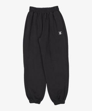 (기모)Signature jogger pants - BLACK L